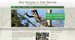 Desktop Screenshot of paulbunyanstreewilmingtonnc.com